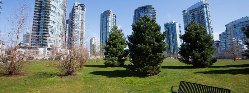 Park Near Yaletown Vancouver